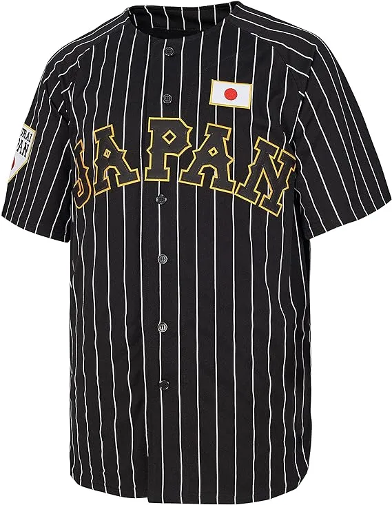 Men's Ohtani #16 Japan Hip Hop Short Sleeves Baseball Jerseys Stitched