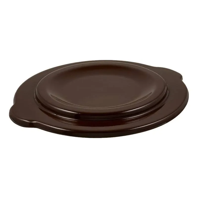 Ohio Stoneware 11624 3 Gallon Crock Cover Medium Brown