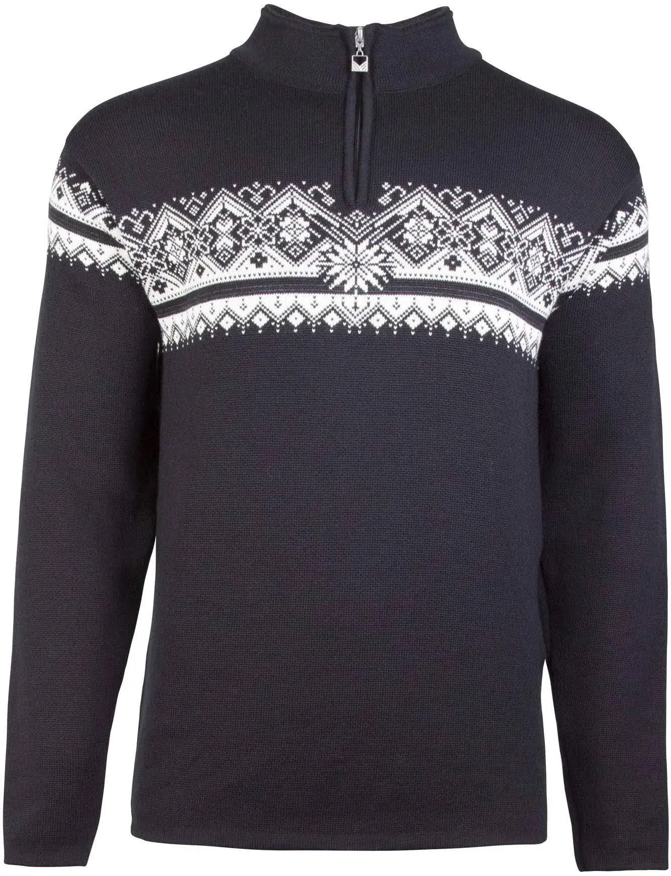 Dale of Norway Men's Moritz Sweater Black/Offwhite/Dark Charcoal / XXL