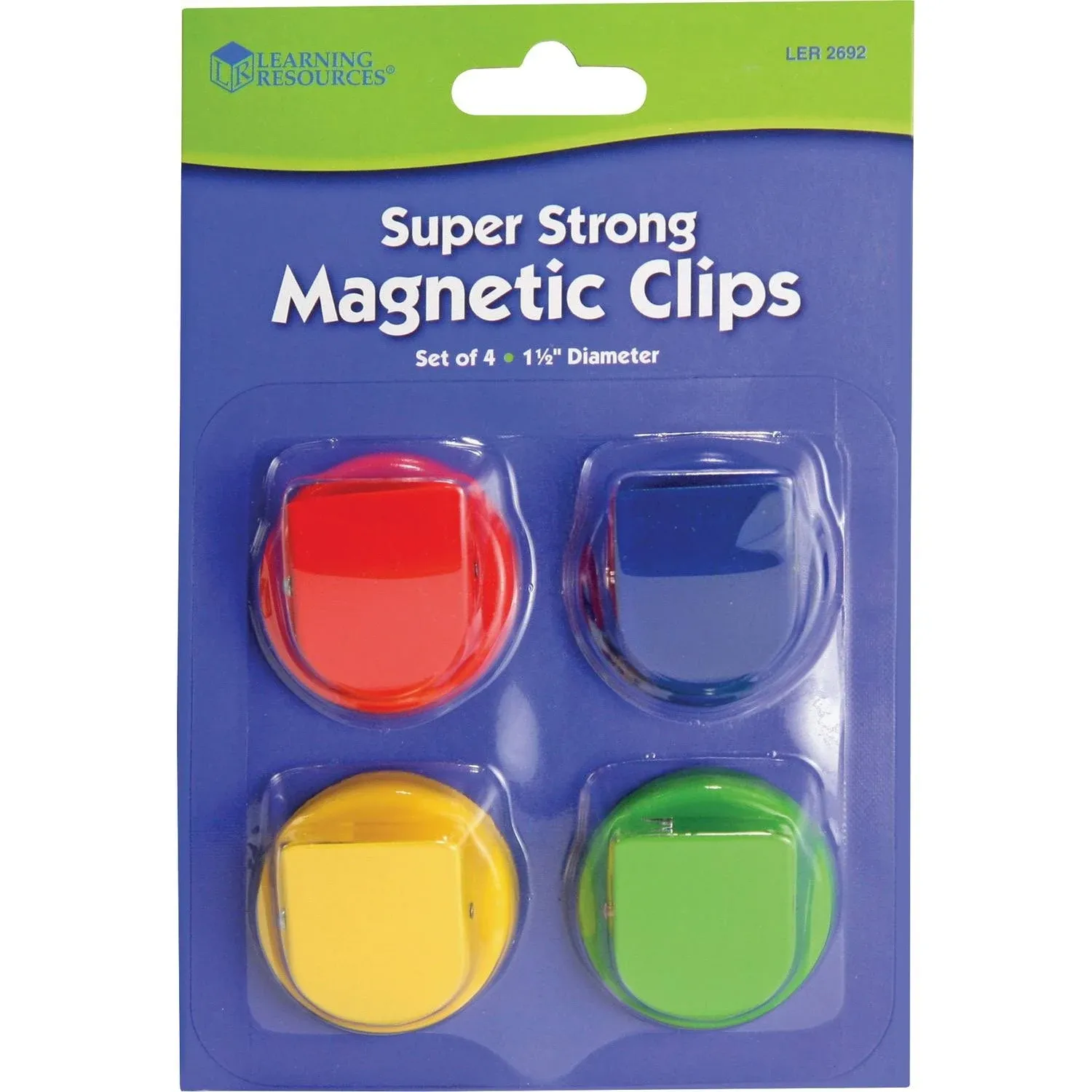 Learning Resources Super Strong Magnetic Clips Set (LER2692)