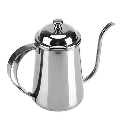 Gooseneck Coffee Kettle Stainless Steel Pour Over 650ML Coffee Drip Kettle Pot