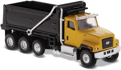 Diecast Masters 1:87 Caterpillar CT660 Dump Truck, HO Scale Series Cat Trucks & Construction Equipment | 1:87 Scale Model Diecast Collectible | Caterpillar Truck, Diecast Masters Model 85514