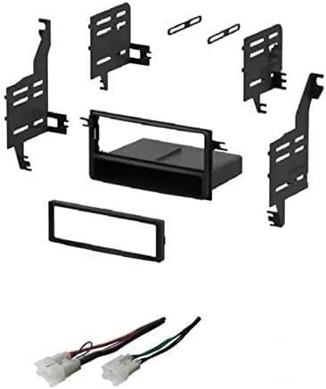 ASC Single DIN Car Stereo Install Dash Kit and Wire Harness for 2005-2010 Scion ...