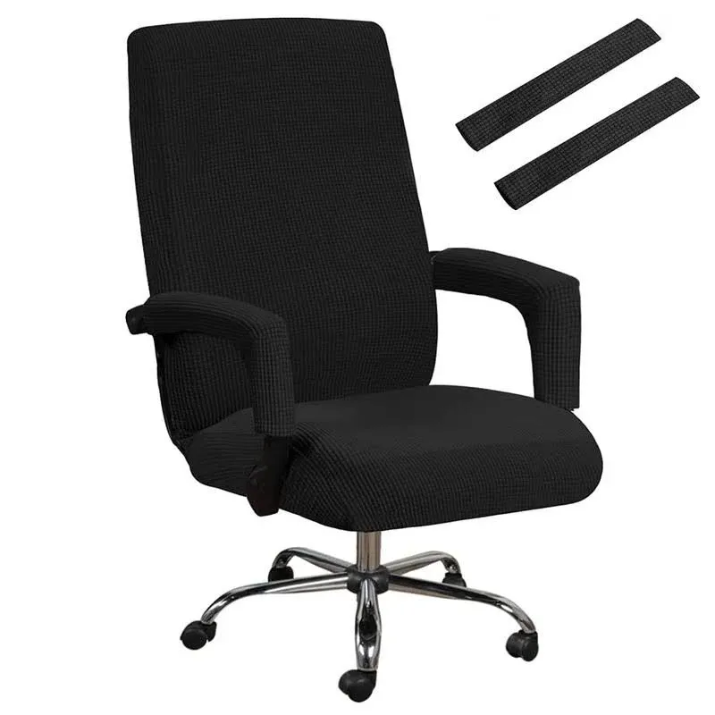 Computer Office Chair Cover with Resistant Rotating Armchair Seat CaseAnti-dirty