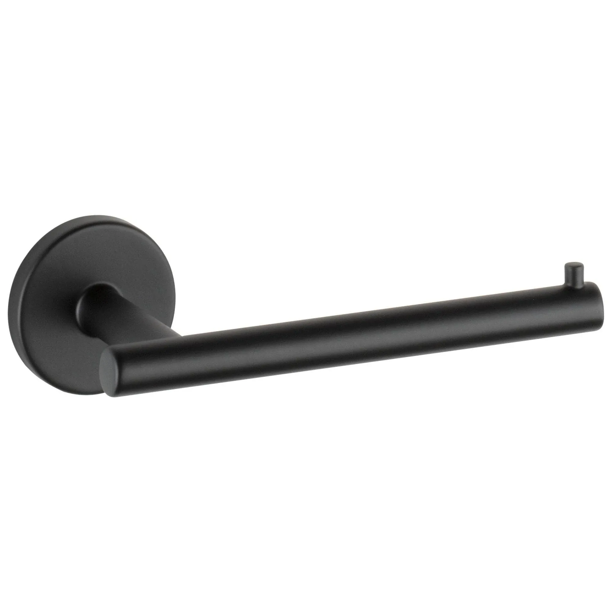 DELTA FAUCET 75950-BL Trinsic Toilet Paper Holder, 3.31 x 6.97 x 1.1 Inches, Matte Black