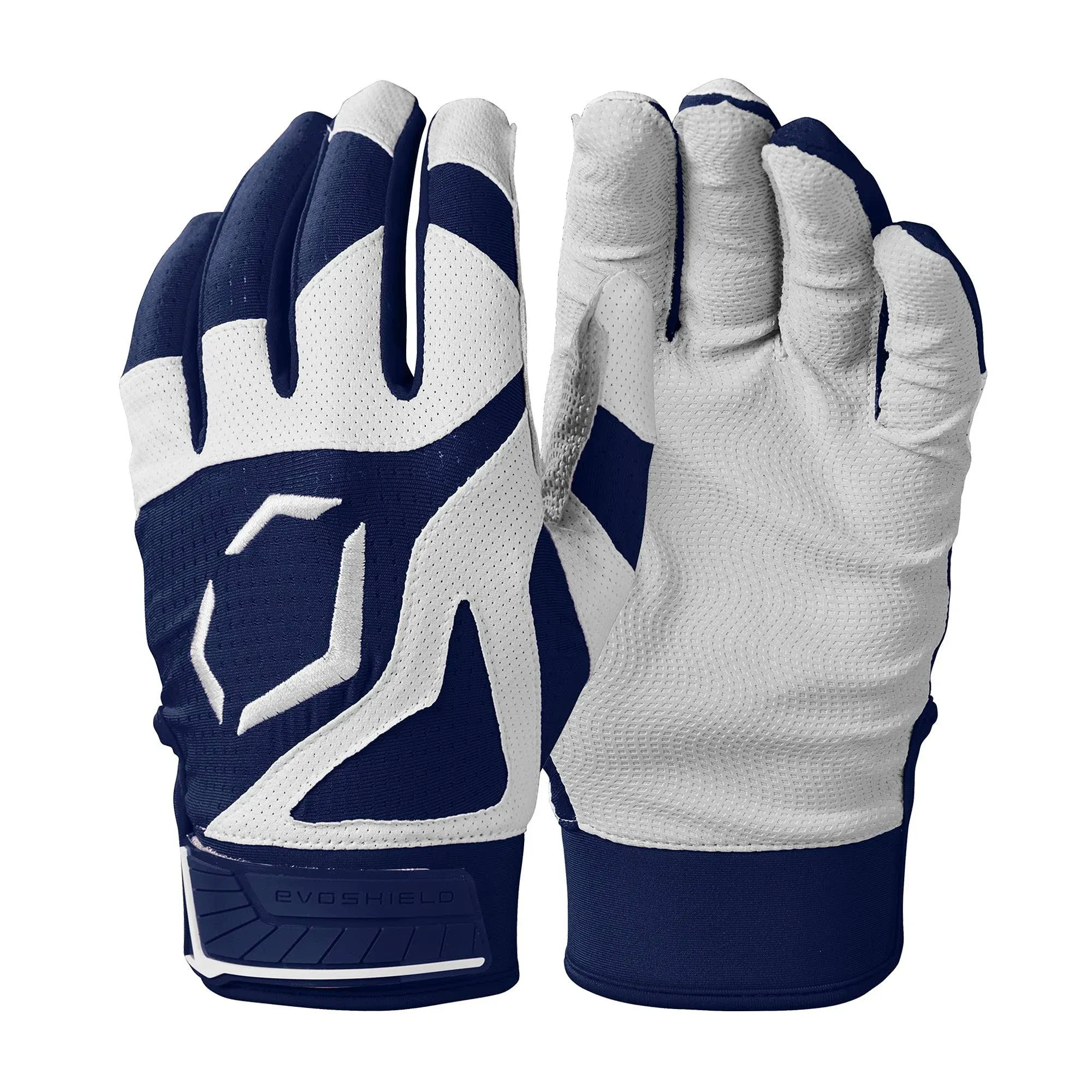 EvoShield SRZ-1 Adult Batting Gloves, Navy - XL