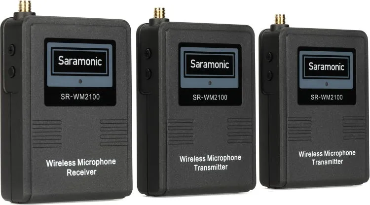 Saramonic SR-WM2100 2-Person Wireless Omni Lavalier Microphone System