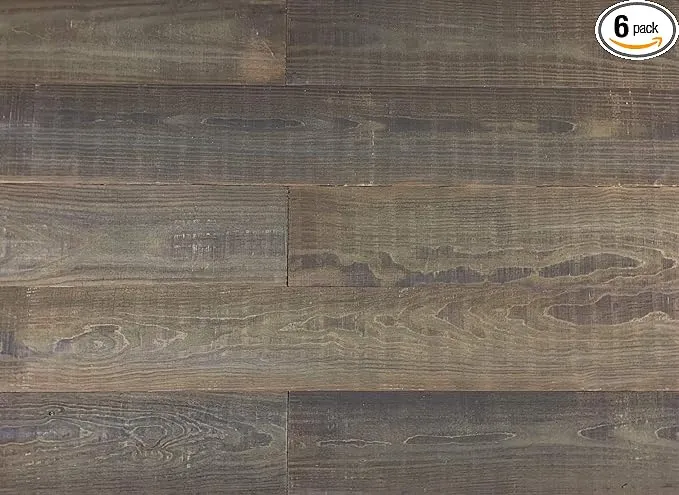 Easy Planking Thermally-Modified Barn Wood Wall Planks