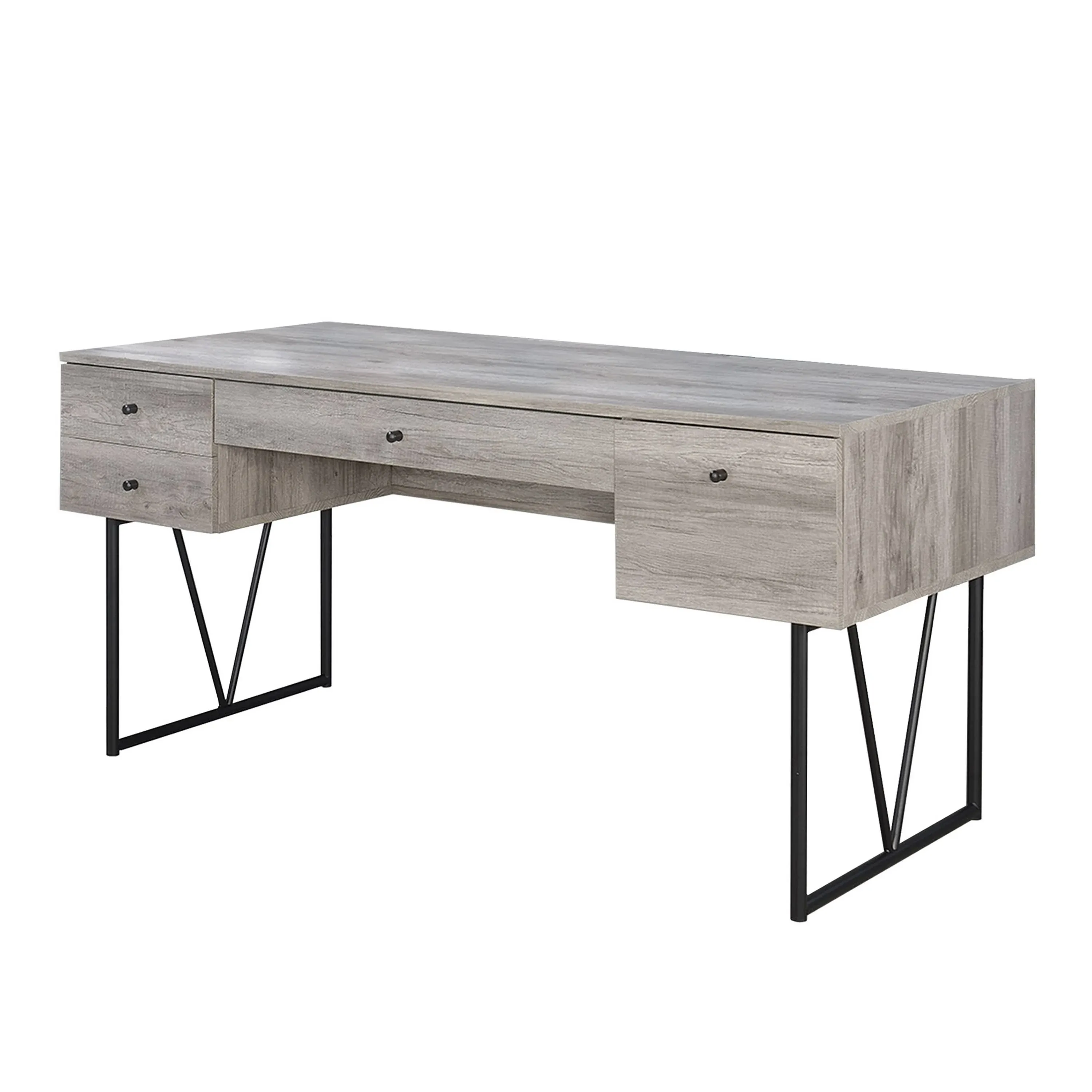 Analiese Grey Driftwood Writing Desk