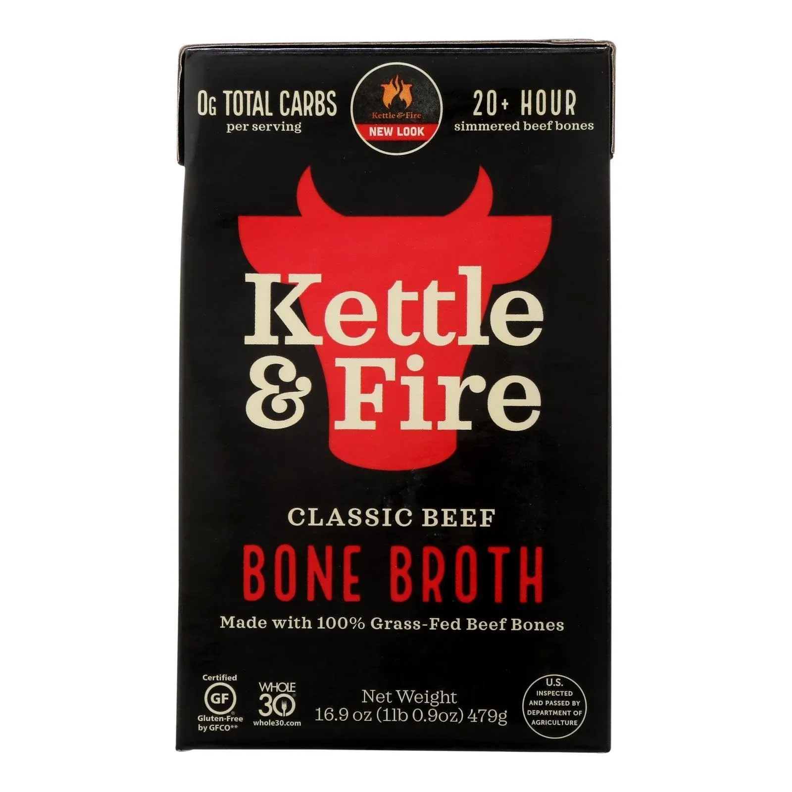 Kettle & Fire - Mushroom Chicken Bone Broth