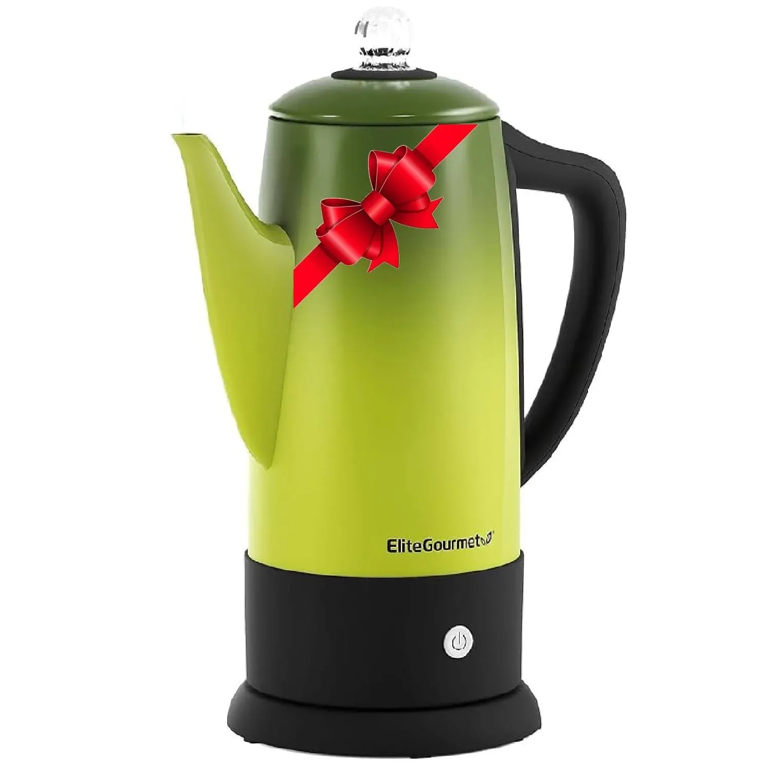 Elite EC812G 12 Cup Coffee Percolator - Vintage Green