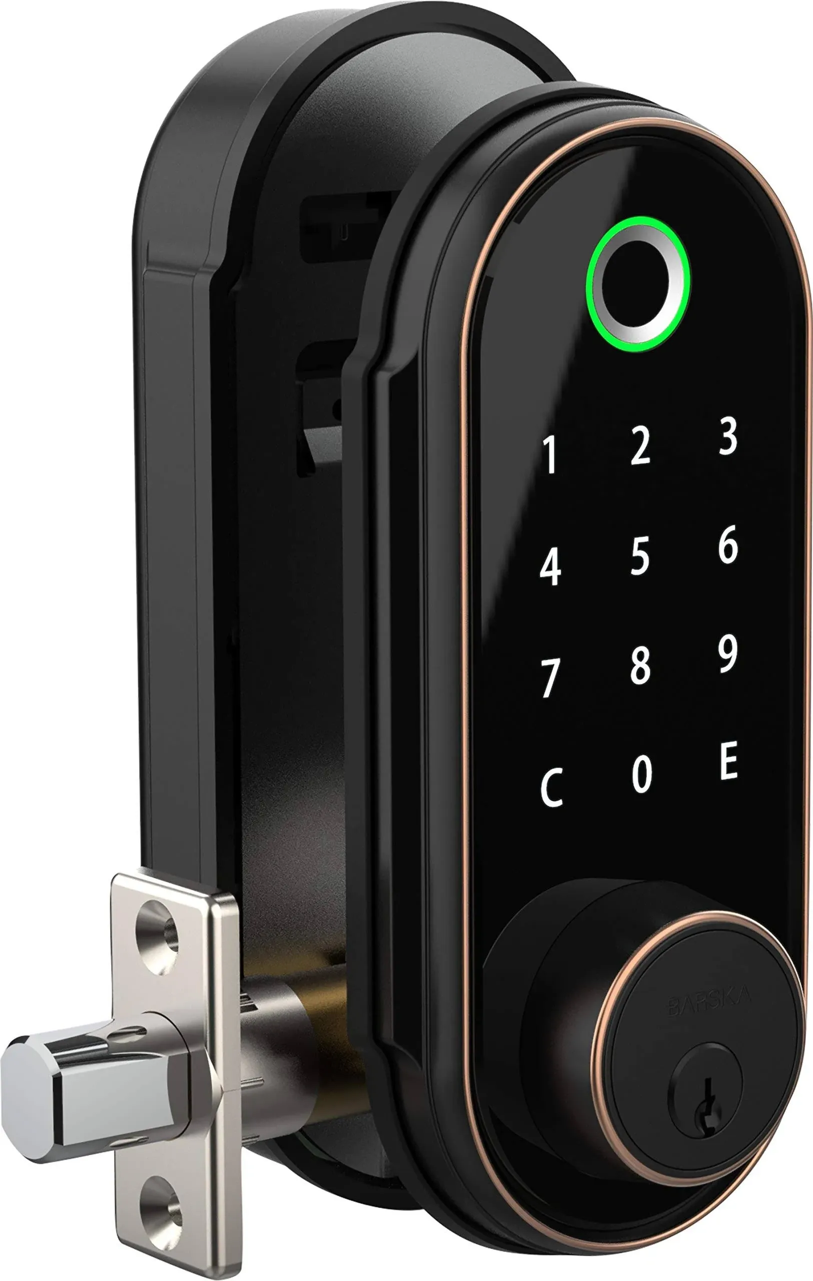 Barska EA13580 Biometric Keypad Door Lock