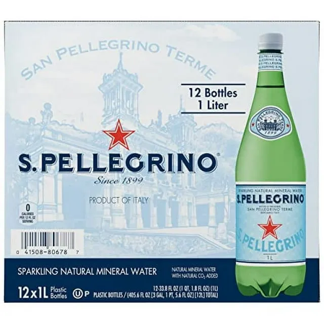 S. Pellegrino Pellegrino Mineral Water Natural Sparkling