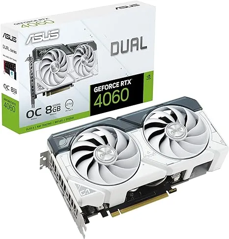 ASUS Dual GeForce RTX 4060 OC Edition 8GB GDDR6