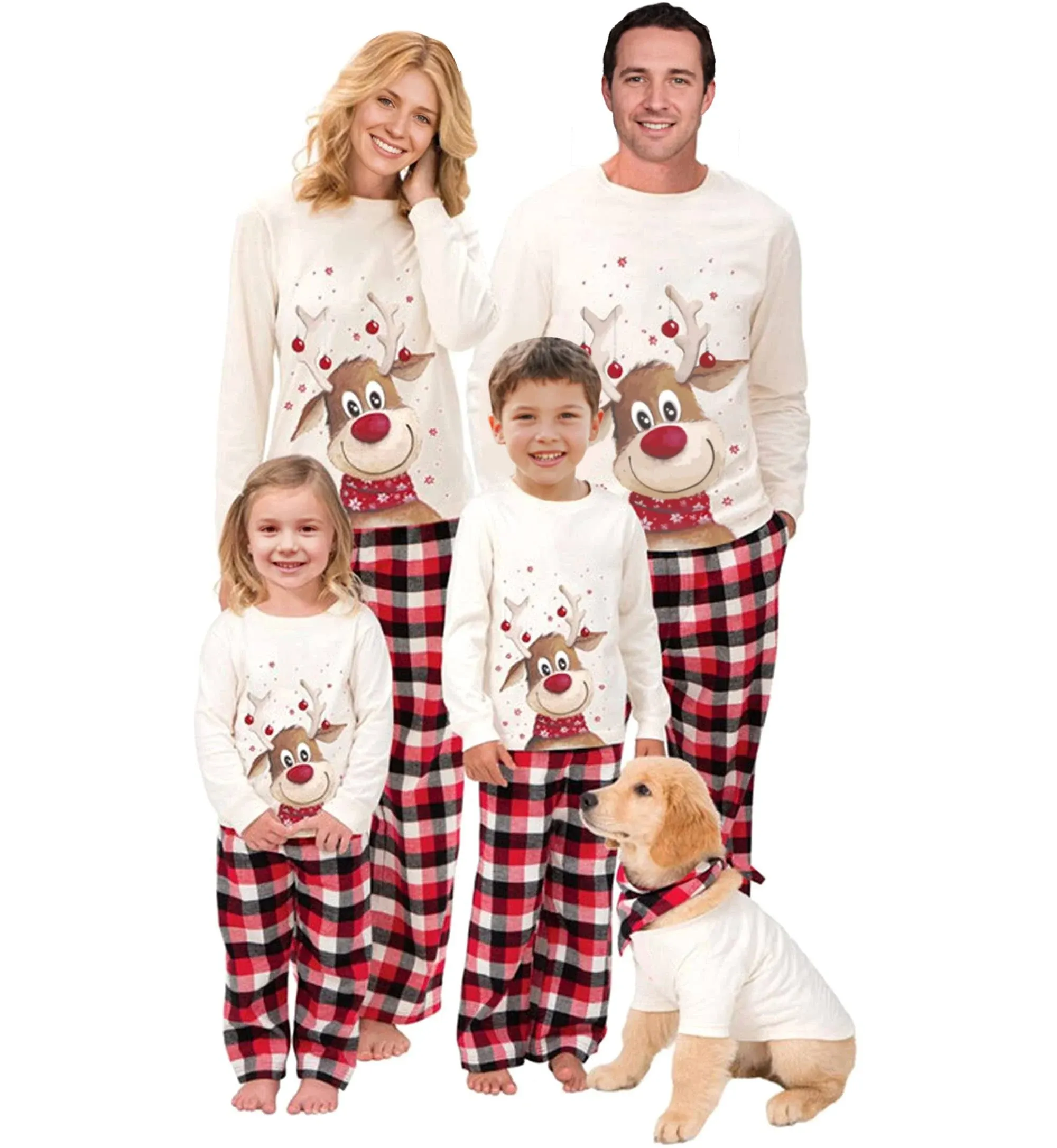 WephuPSho Family Christmas Matching Pjs