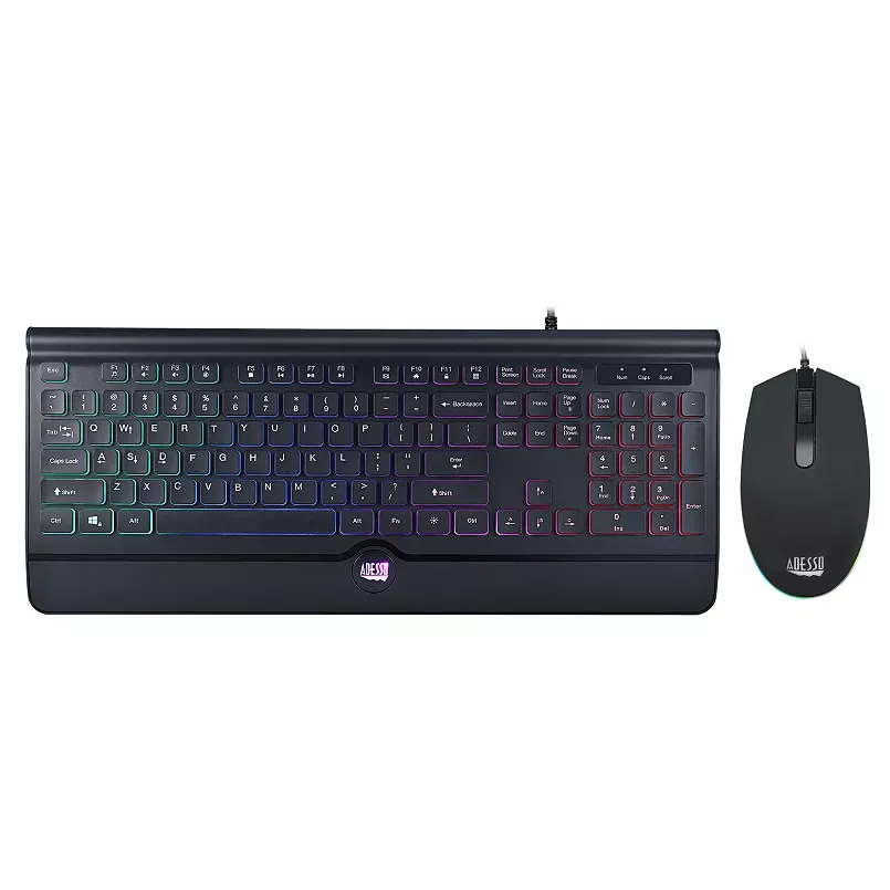 Adesso AKB-137CB Illuminated Gaming Keyboard & Mouse Combo