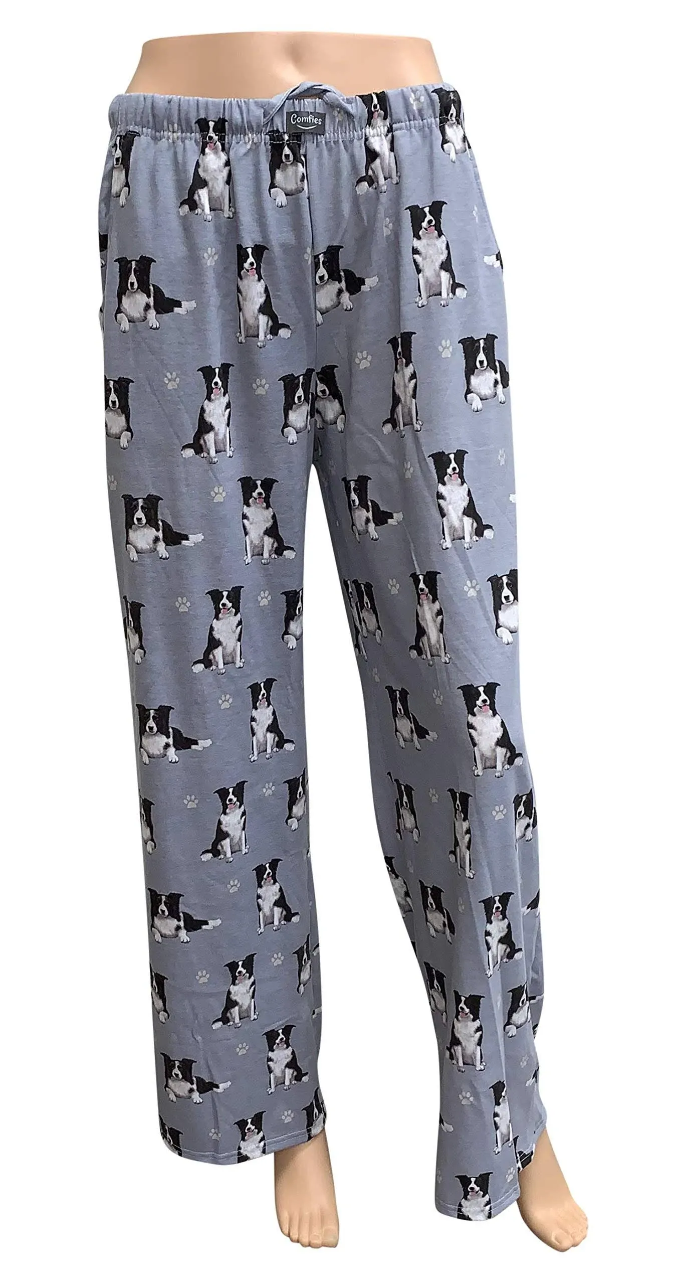 Pet Lover Unisex Pajama Bottoms - Border Collie