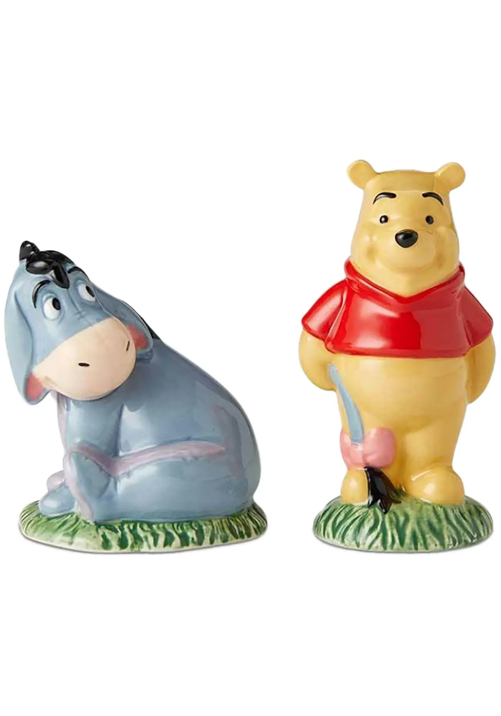 Enesco 6002272 Disney Ceramics Winnie the Pooh &amp; Eeyore Salt &amp; Pepper Shakers