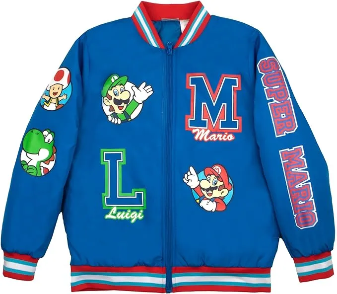 Nintendo Super Mario Bomber Jacket