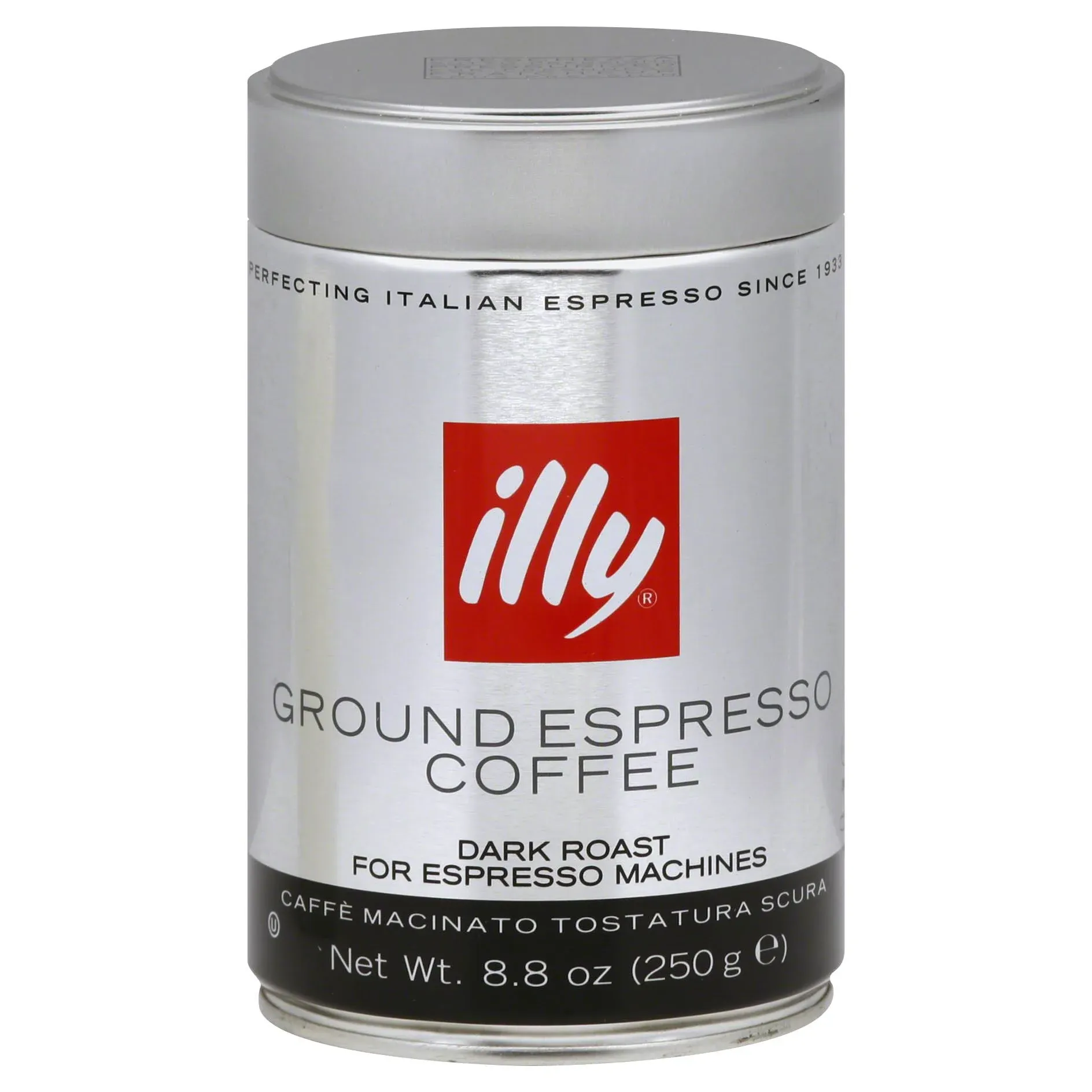 illy Intenso Instant Coffee, Bold Roast, Intense, Robust and Full Flavored With Notes of Deep Cocoa, 100% Arabica Coffee, No Preservatives, 3.3 Ounce (Pack of 1)