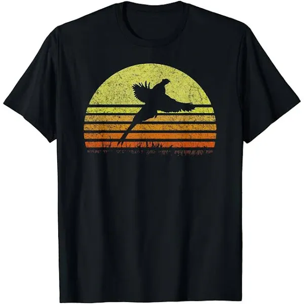 Pheasant Hunting South Dakota Upland Bird Game Hunter Retro Tee Unisex T-Shirt