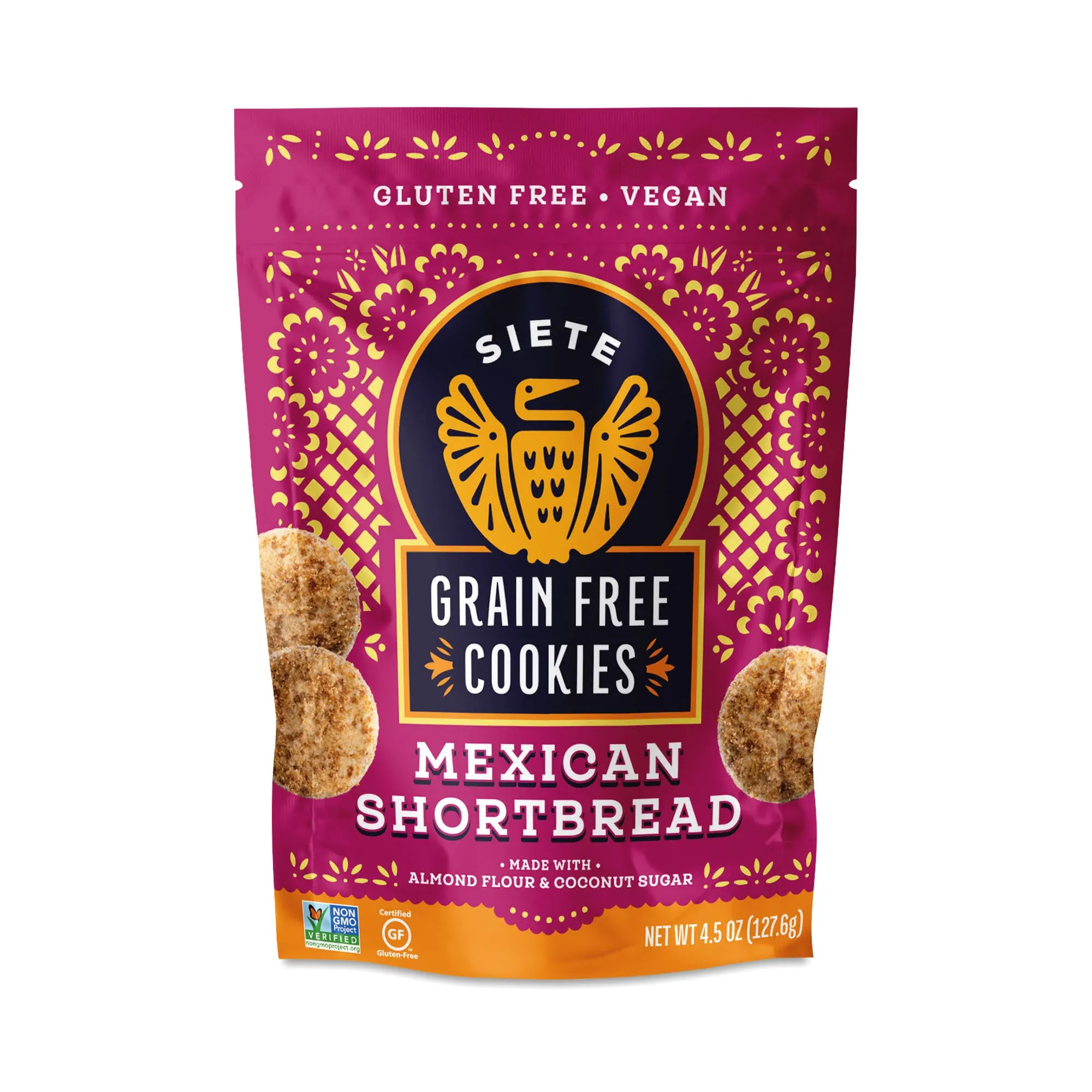 Siete Cookies, Grain Free, Mexican Shortbread - 4.5 oz