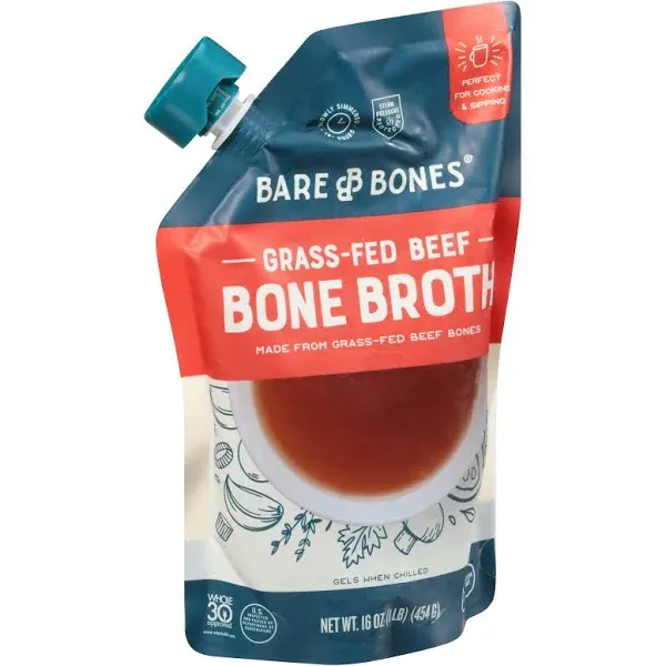 Bare Bones Grass-Fed Beef Bone Broth