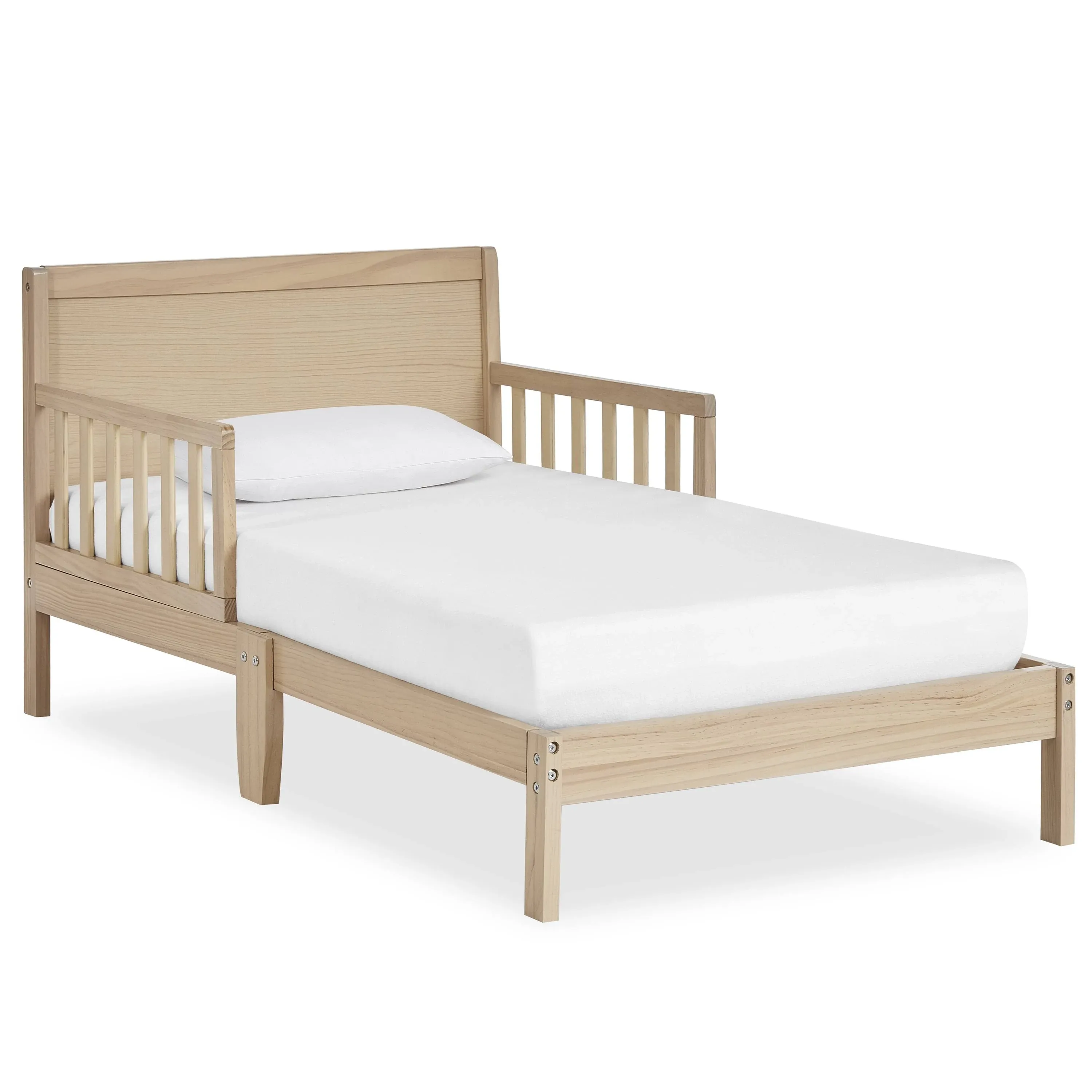 Dream On Me Brookside Toddler Bed - Vintage White Oak