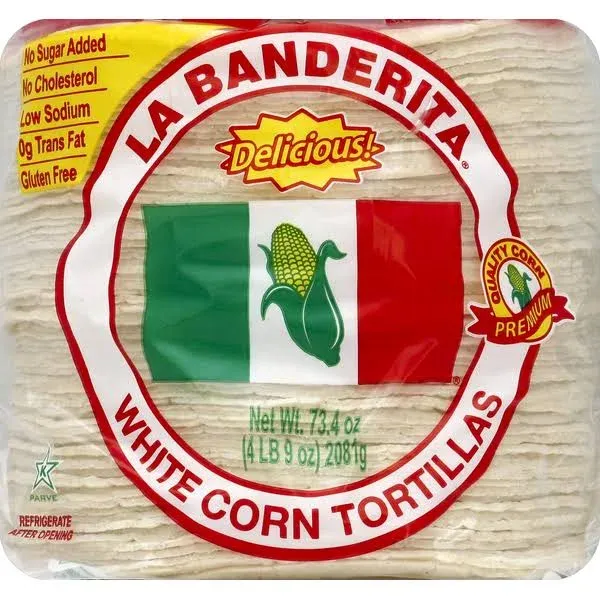 La Banderita™ Corn Tortilla | 80ct Each Pack | 2 Pack Case