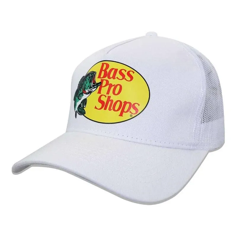 RARE ? BASS PRO SHOP Hat Fishing Baseball Trucker Mesh Cap SAGE GREEN FREE SHIP