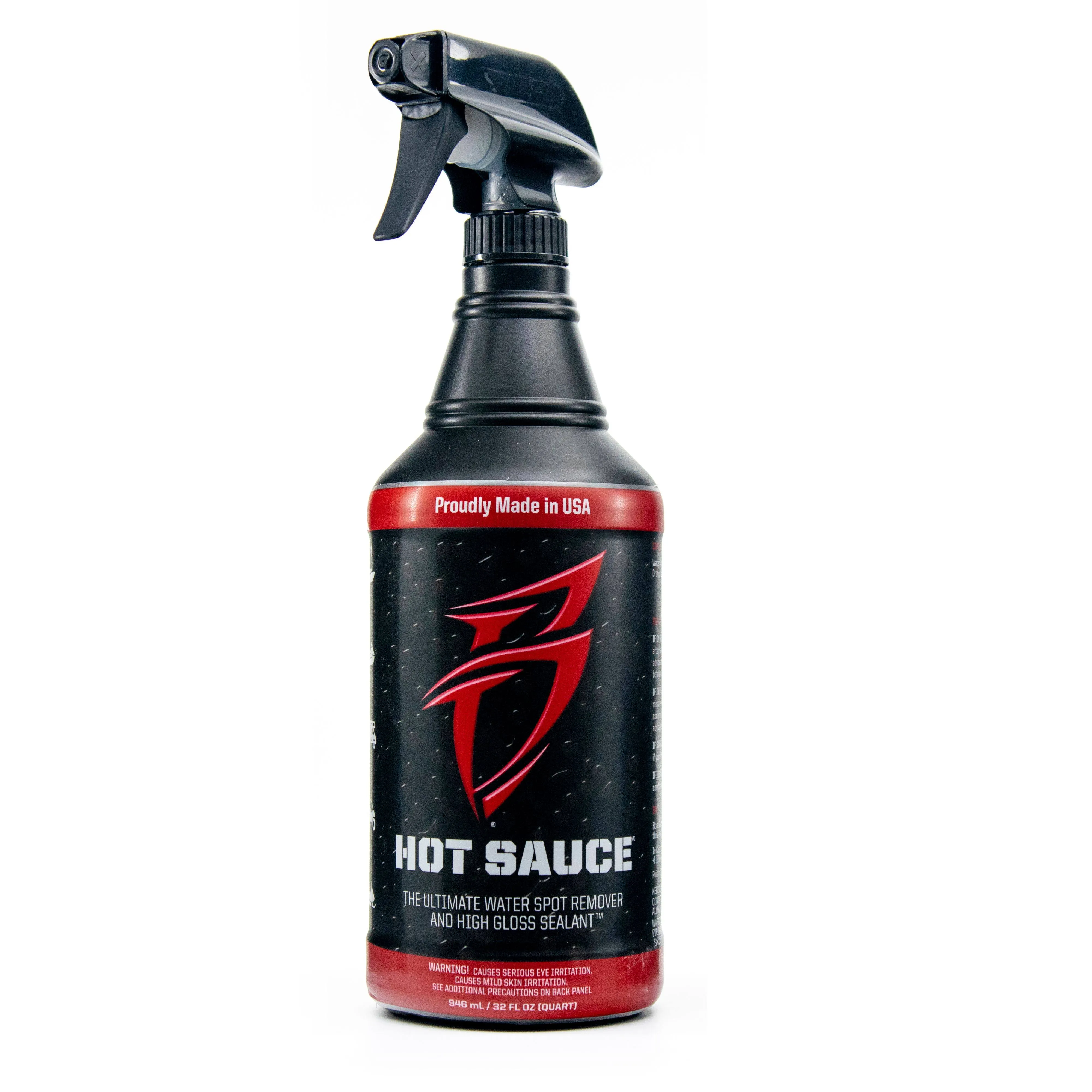 Boat Bling Hot Sauce Premium Hard Water Spot Remover w/High-Gloss Wax Sealants,