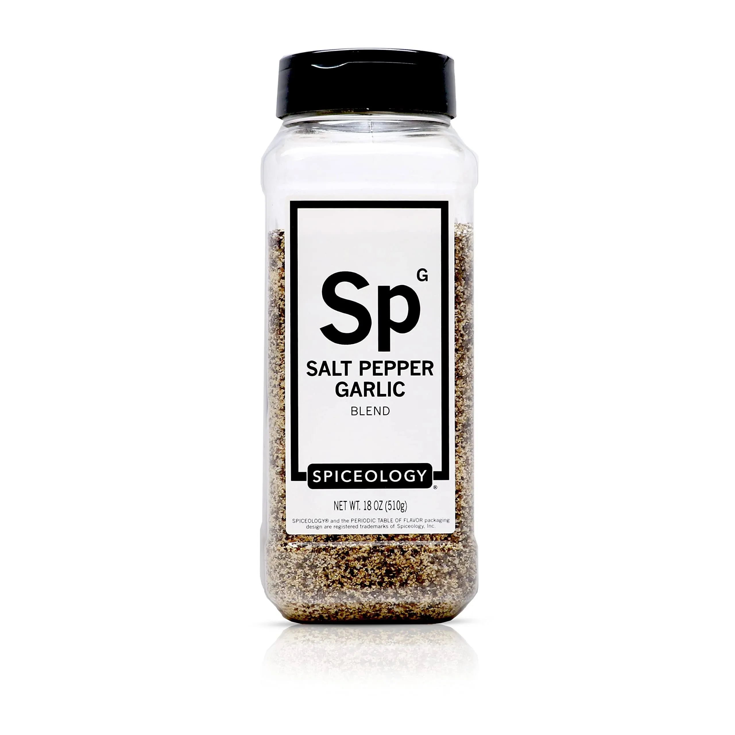 Spiceology - Salt Pepper Garlic - SPG - Use On: Steak, Chicken, Hamburgers, Brisket, Turkey, Stew - BBQ Rub - Seasoned Salt - Spices and Seasonings