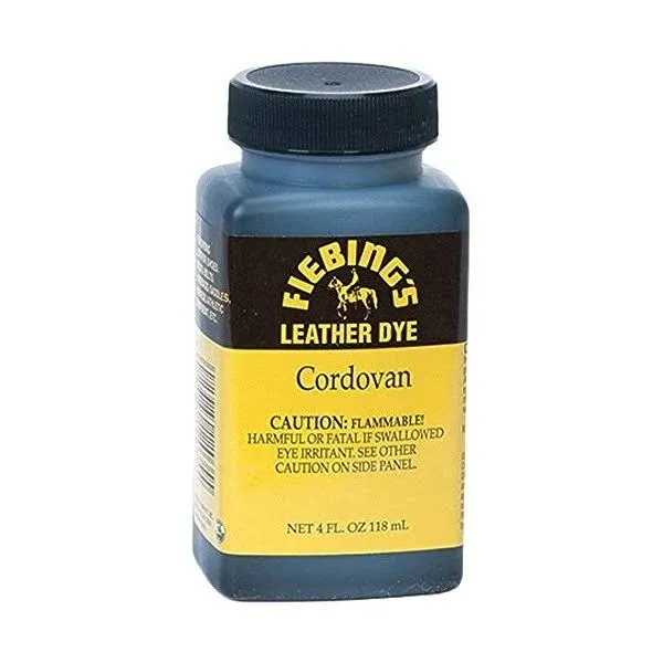 Fiebing's Leather Dye - Alcohol Based Permanent Leather Dye - 4 oz