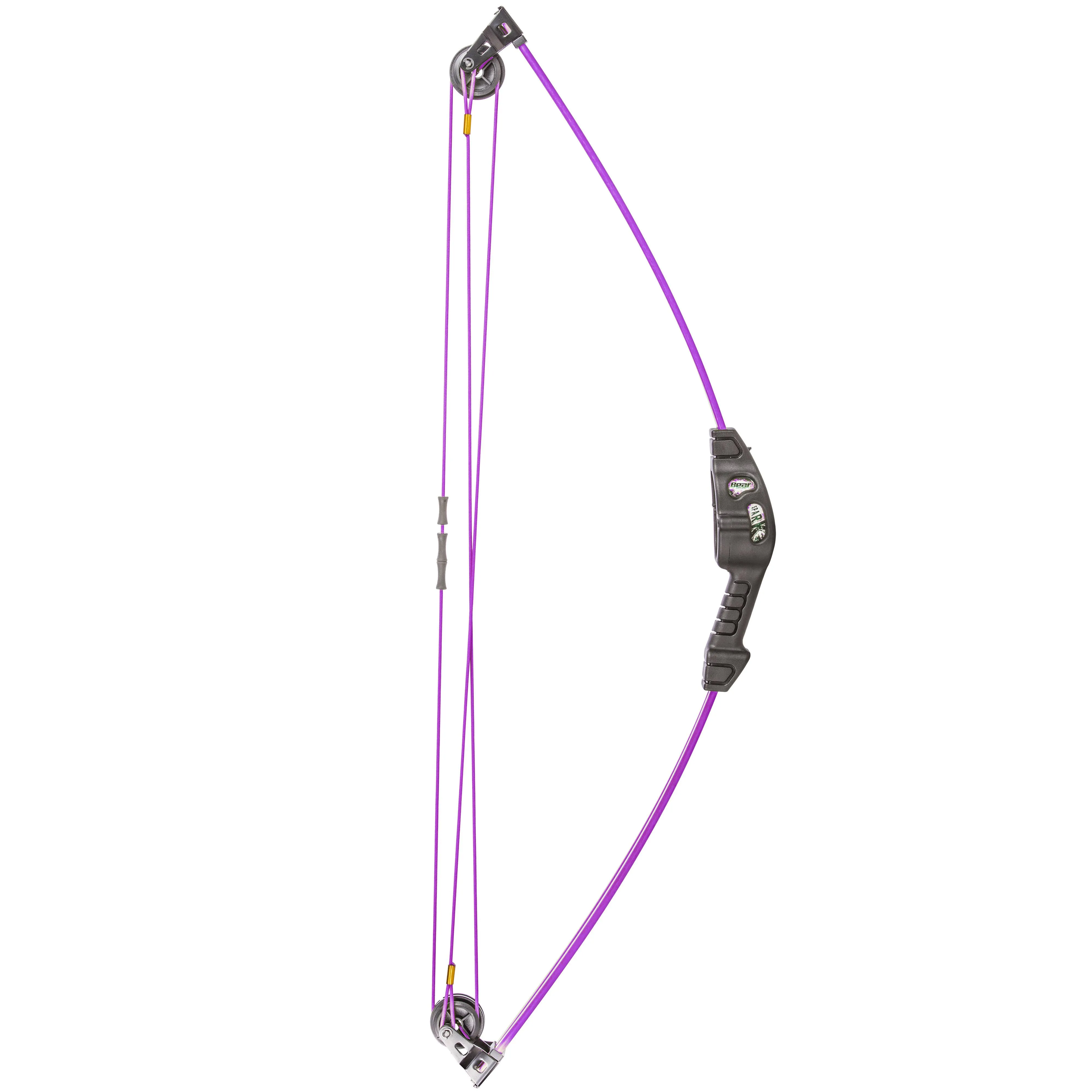 Bear Archery Spark Youth Bow Set Flo Purple