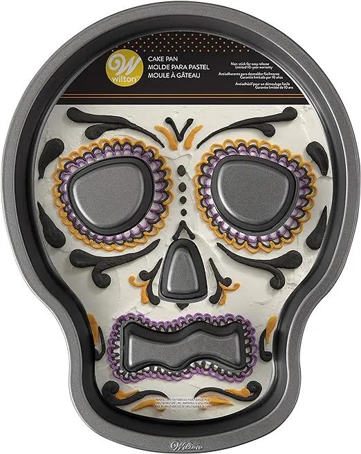 Wilton Skull Cake Pan with Flutes