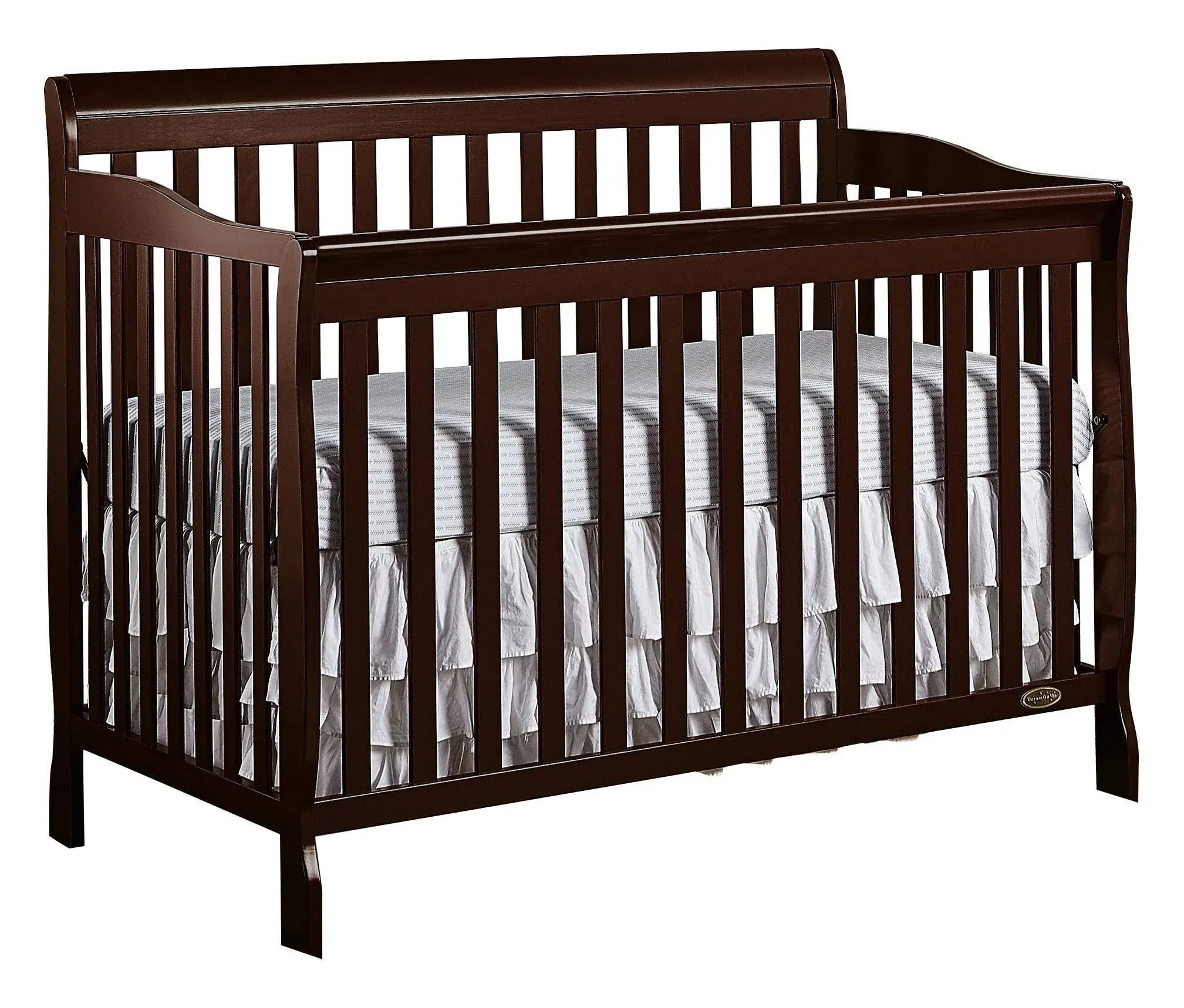 Dream on Me Ashton 5 in 1 Convertible Crib Espresso