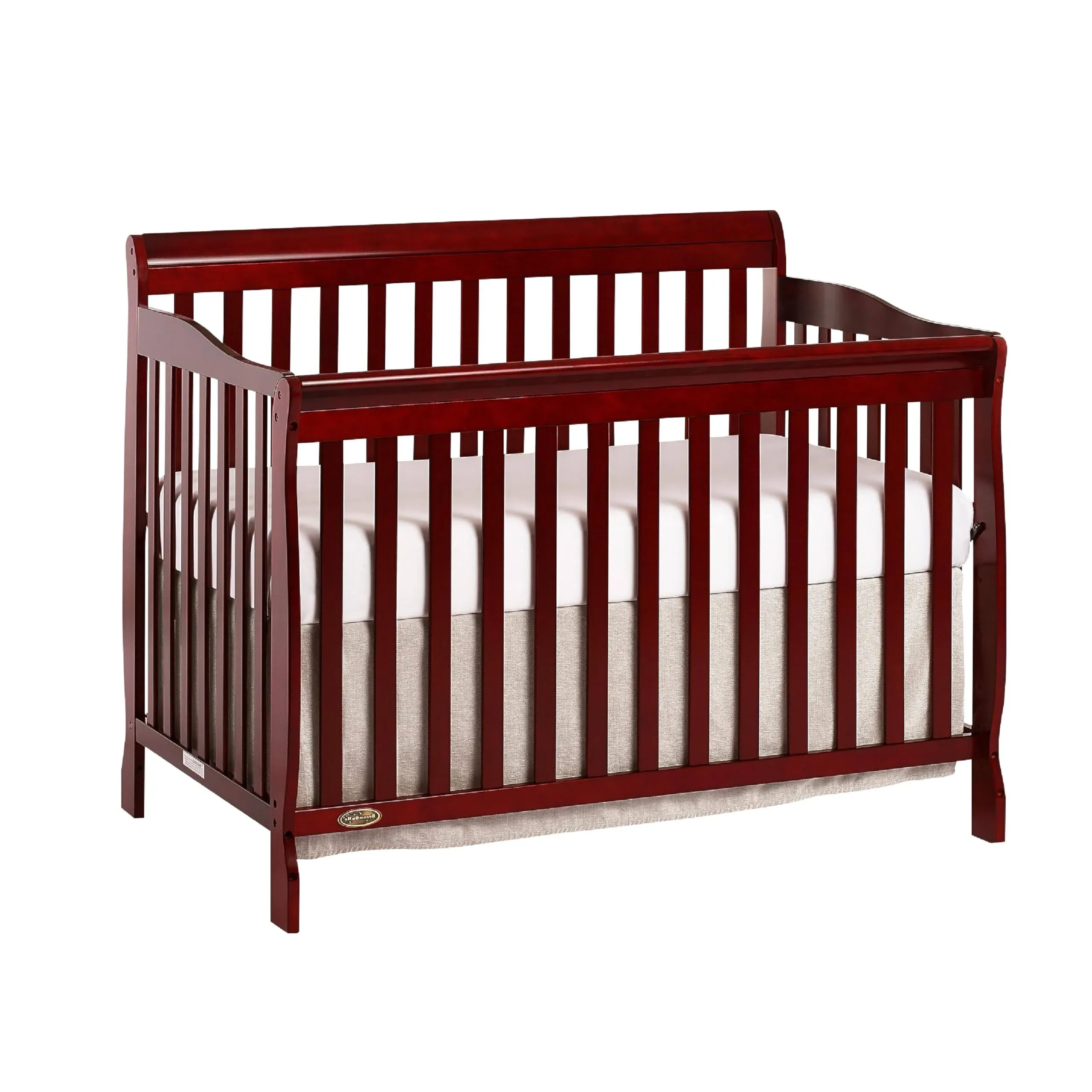 Dream on Me Ashton 5 in 1 Convertible Crib Cherry