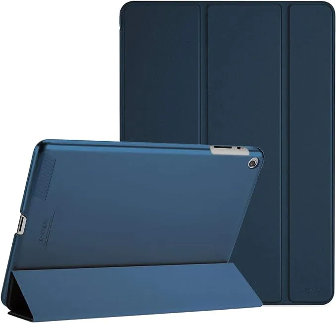 ProCase for iPad 2012/2011 2nd 3rd 4th Generation Case (Old Model), Smart Cover for iPad 2/iPad 3 /iPad 4(Not for iPad Air 1/Air 2) –Navy