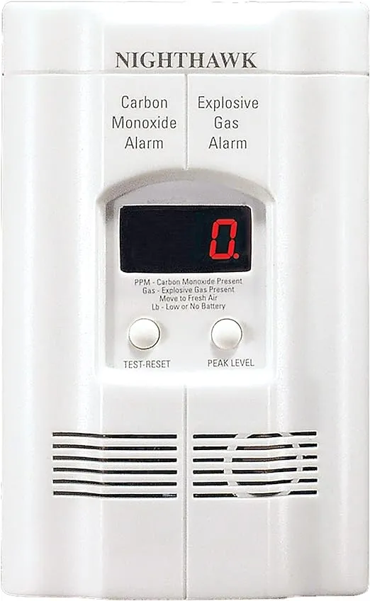 Kidde Plug-In CO/Explosive GAS Alarm