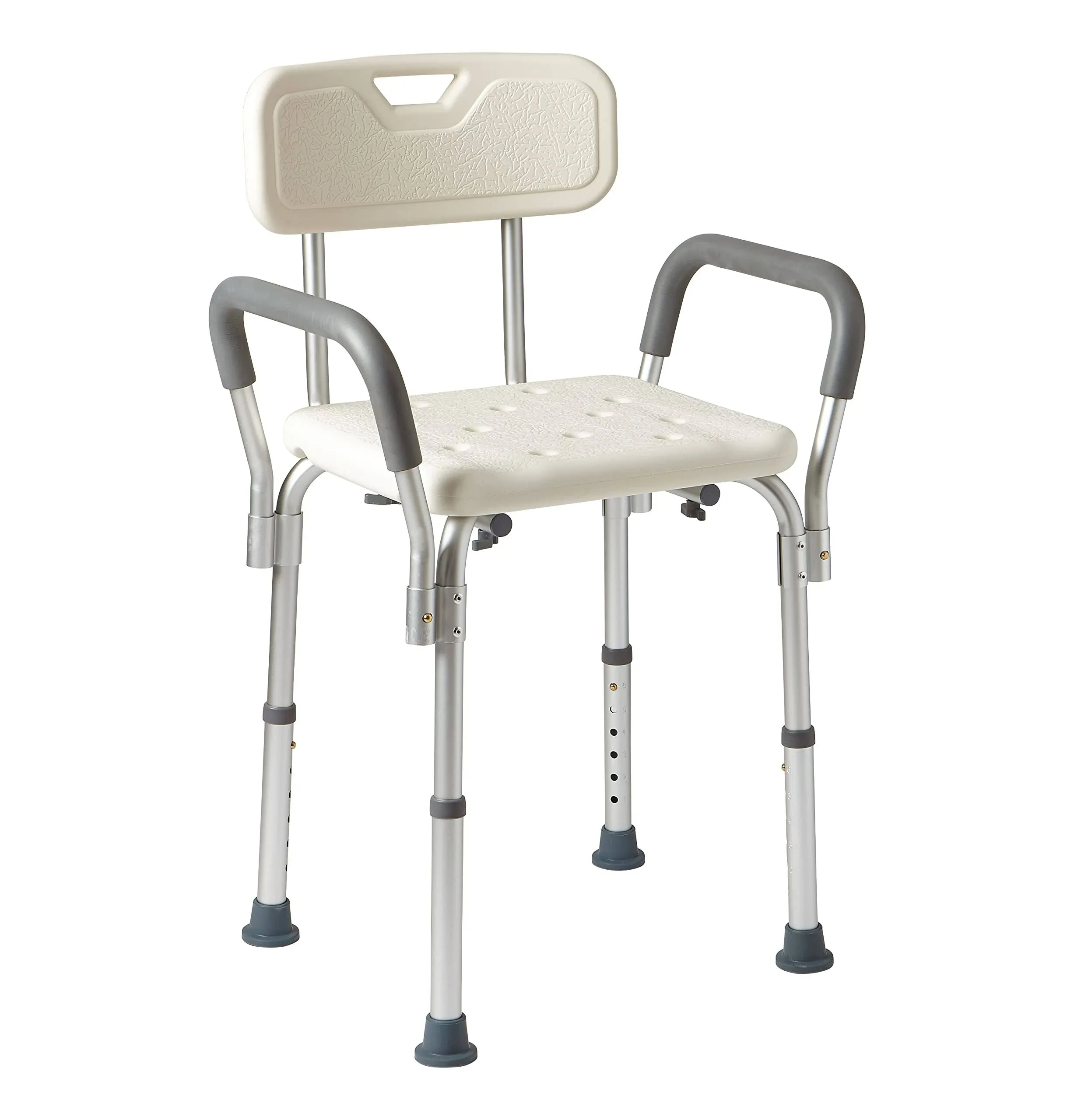 Medline Bath Bench Shower Chair with Arms and Back