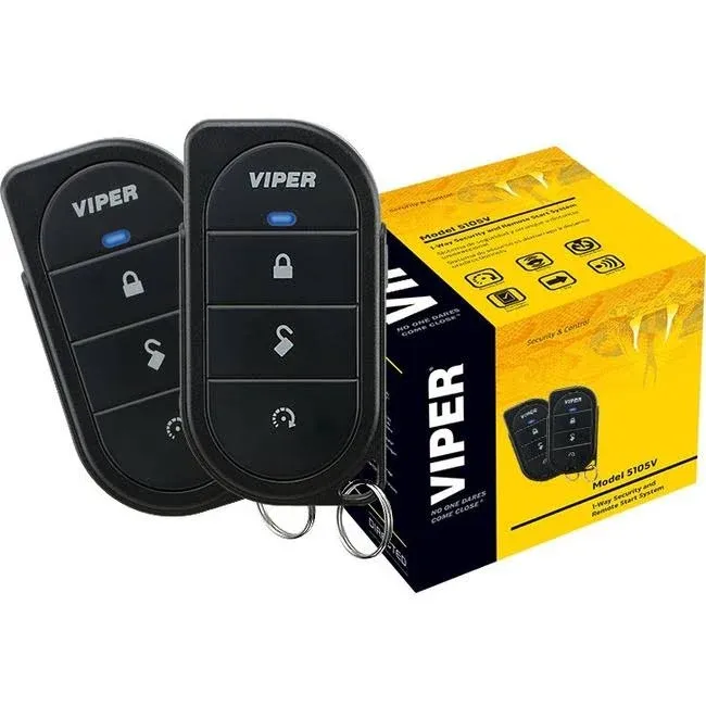 Viper Model 5105V 1-way car security and remote start system