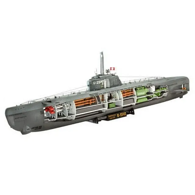 Revell 05078 German Submarine Type Xxi U 2540 Interior 1:144 Boxed 1701-12-03