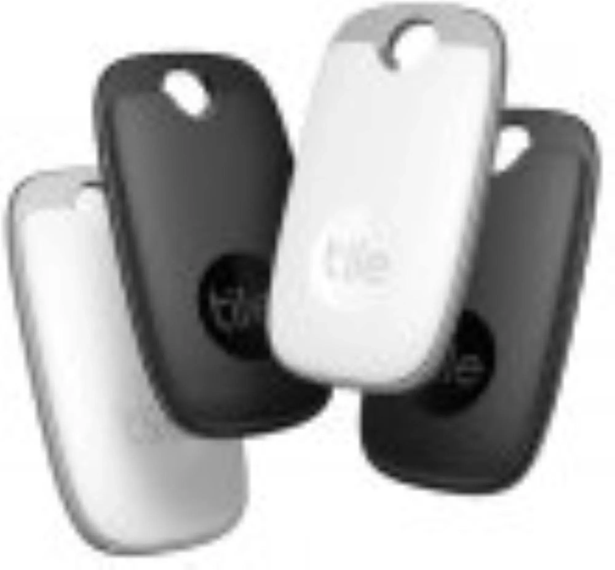 Tile Pro Bluetooth Tracker (2022, Black/White, 4-Pack)