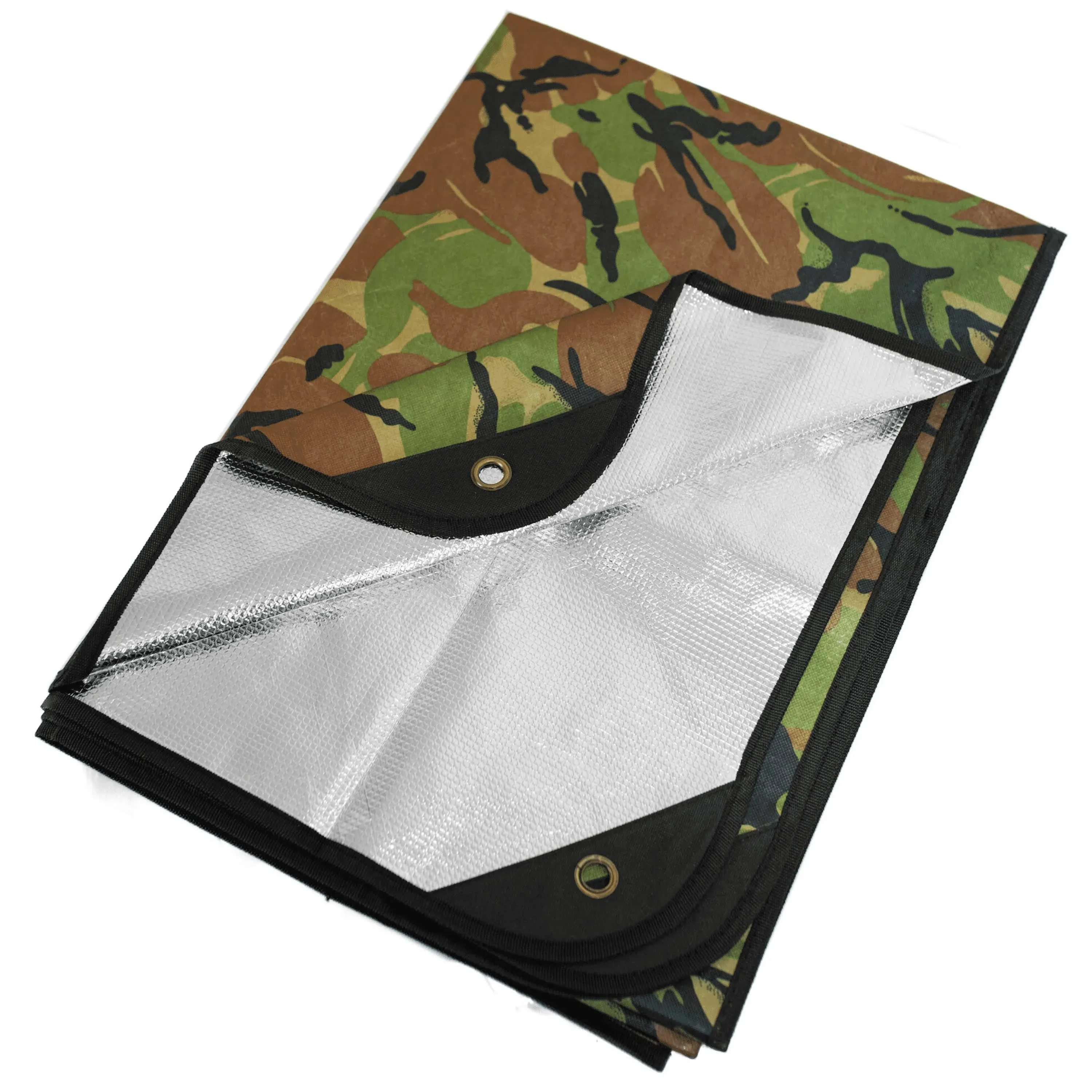 Arcturus All Weather Outdoor Survival Blanket 60" x 82" - Choose from 8 Colors Woodland Camo