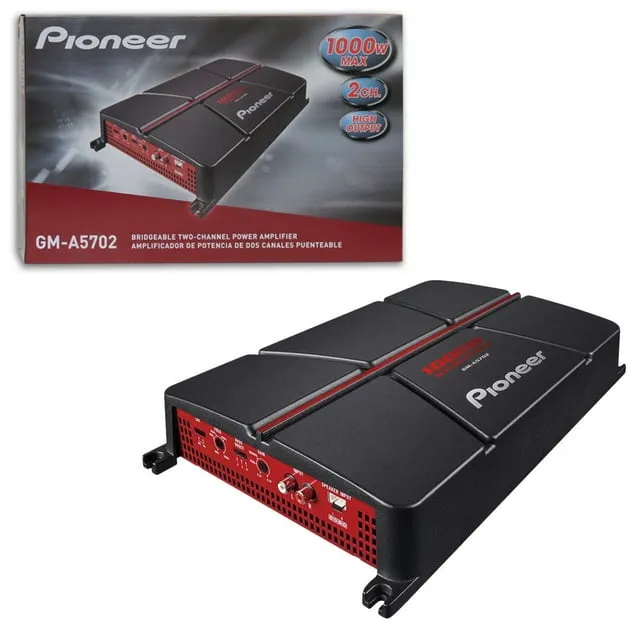 Pioneer GM-A5702 2-Channel Bridgeable Amplifier