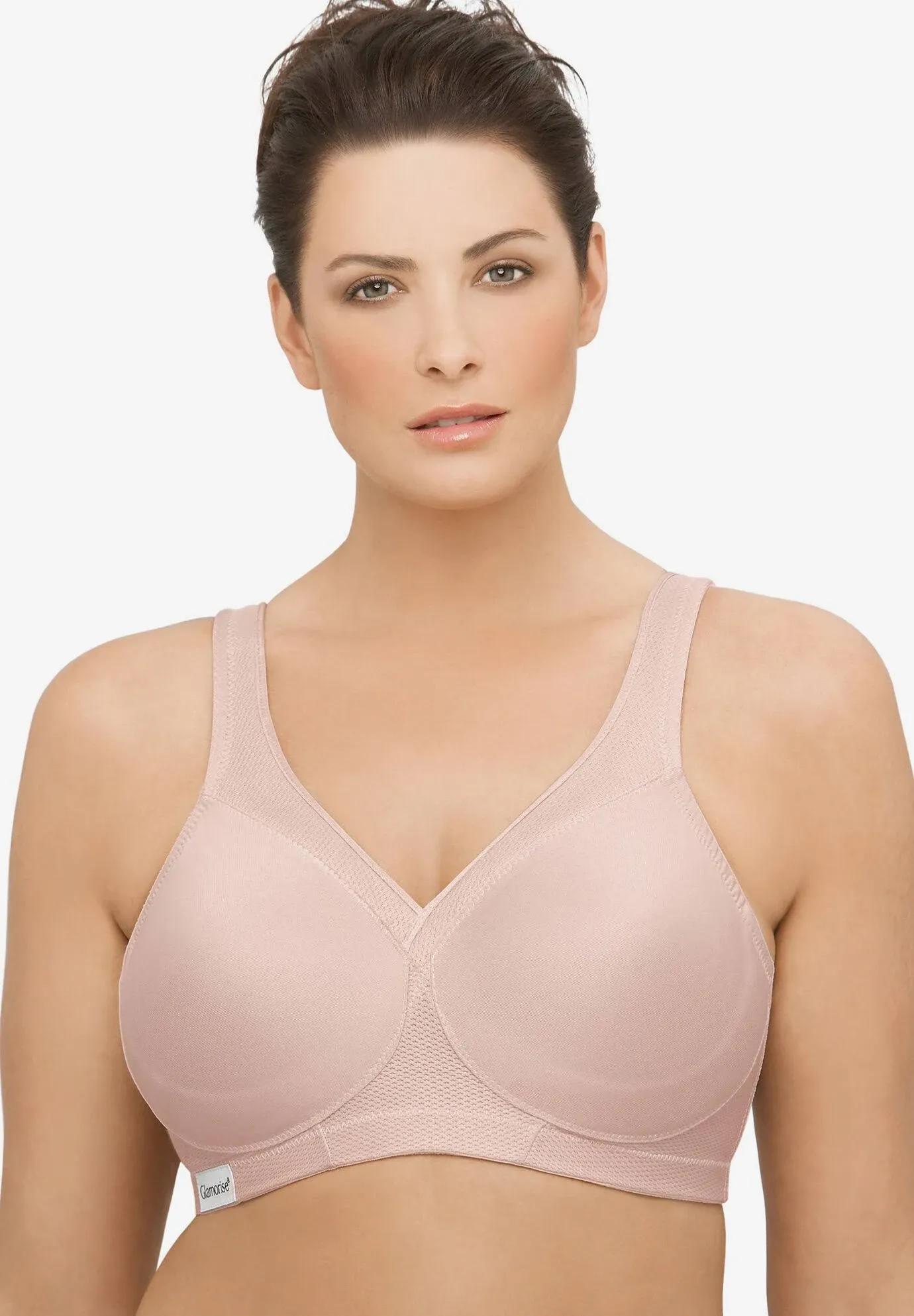 Glamorise MagicLift Seamless Sports Bra Cafe