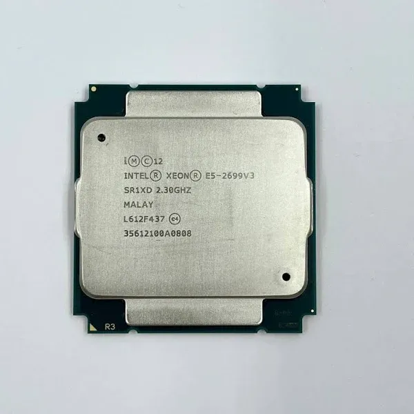 Intel Xeon E5-2699 V3 SR1XD 2.3Ghz 45m Cache Server CPU (Renewed)