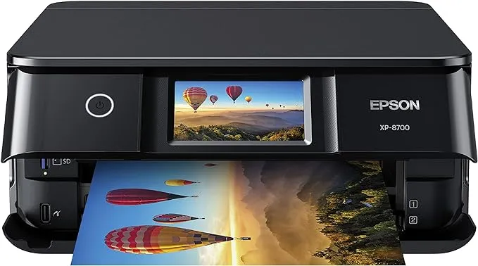 Epson Expression Photo XP-8700 Wireless All-in-One Printer