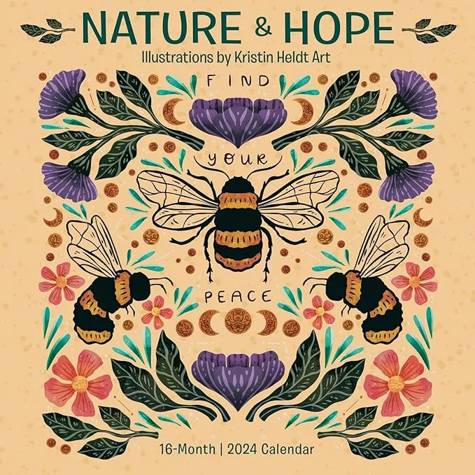 Sellers Publishing Nature and Hope 2024 Wall Calendar