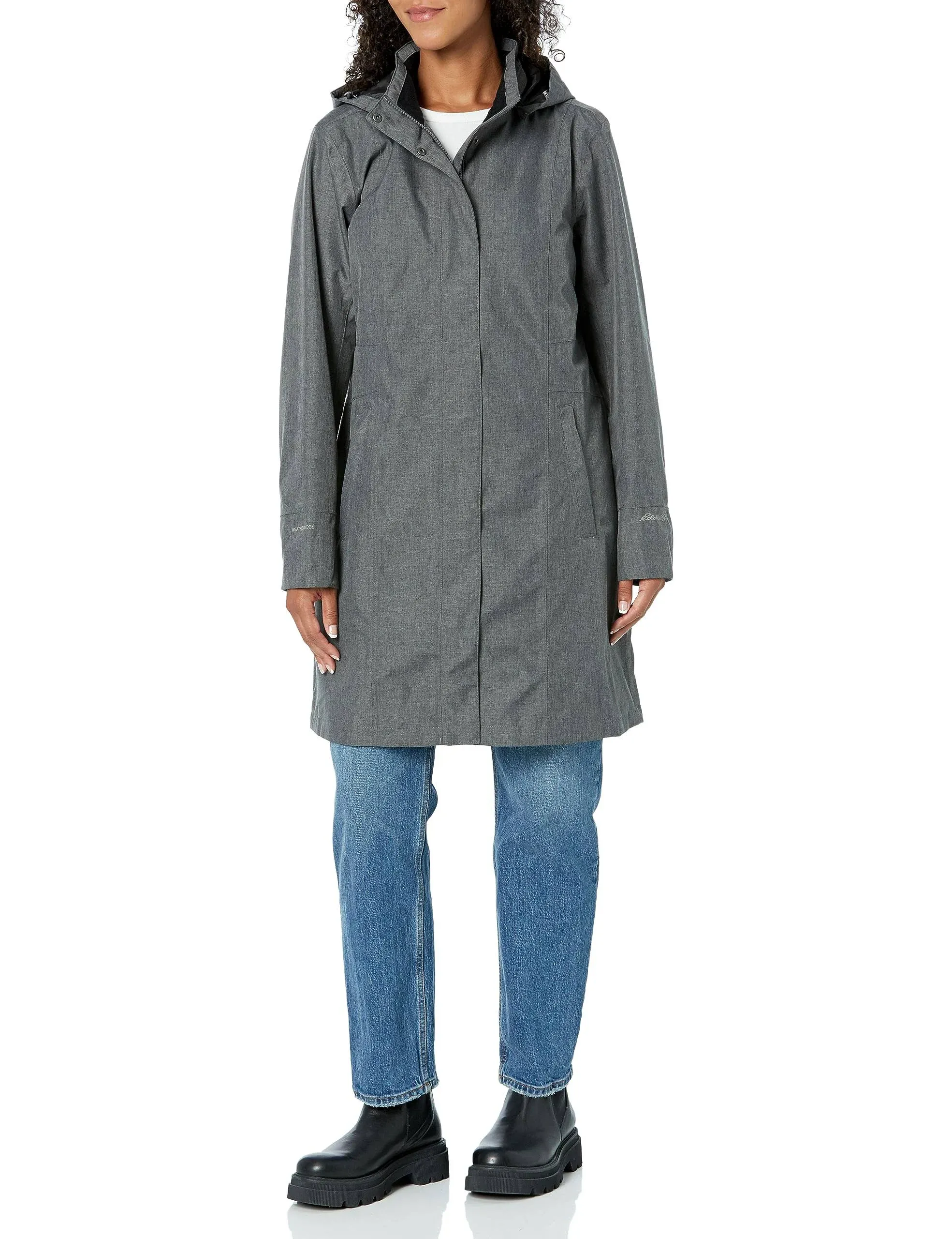 Eddie Bauer Women's Girl On The Go Waterproof Trench Coat